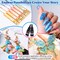 LET'S RESIN Pearlescent UV Resin, 10 Colors Colored UV Resin, Low Odor & Minimal Bubbles for Resin Casting and Coating, Jewelry Making, Decoration(20g Each)